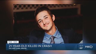21-year-old killed in crash on Cape Coral Bridge