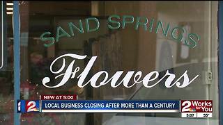 Flower shop in Sand Springs closing after 109 years