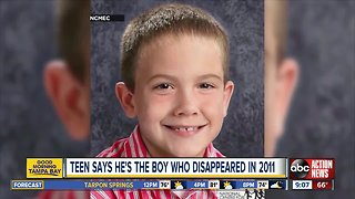 Teen identifies self as boy who has been missing since 2011