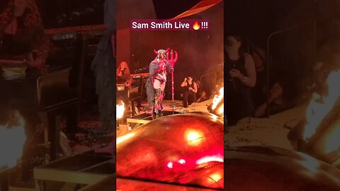 Sam Smith Live is Fire 🔥 #SamSmith #live #fire #shorts #concert #Gloria #nyc #msg