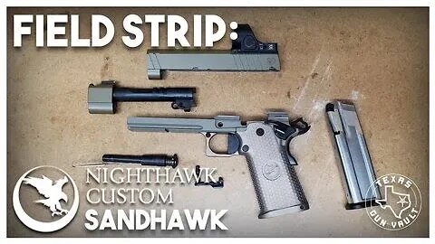 Field Strip: Nighthawk Custom Sandhawk (w/ Compensator)
