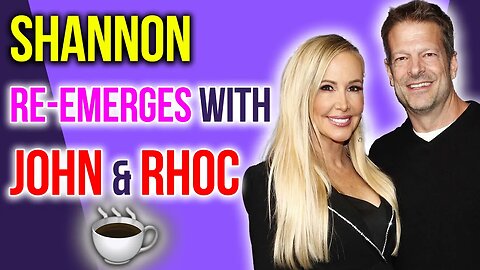 RHOC Shannon Re-emerges with John Janssen & RHOC Tea! #rhoc #tamrajudge #bravotv