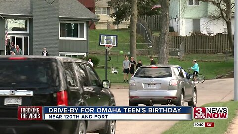 Drive-By for Omaha Teen's Birthday