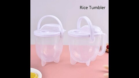 1PC Convenient Kitchen Plastic Cleaning Quick Wash The Rice Device