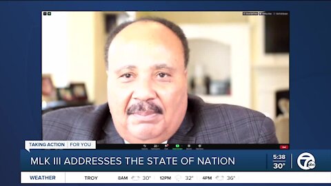 Martin Luther King III calls threats to Capitols ahead of Biden inauguration 'frightening'