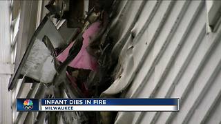 1-year-old girl dies after house fire on Milwaukee's north side