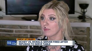 Money vs. Morals: Server fired after refusing to serve table
