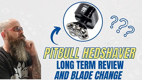 Pitbull Head Shaver by Skull Shaver Long Term Review | Propstyle 2023