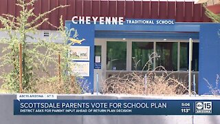 Scottsdale parents to vote on return to school plan