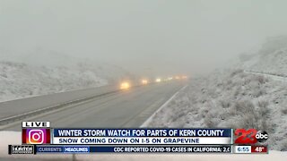 Snow on the Grapevine: safety tips for your morning commute