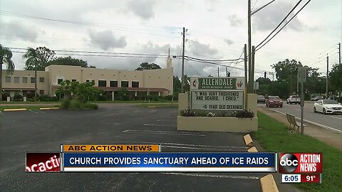 St. Petersburg church provides sanctuary ahead of ICE raids