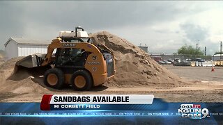 Sandbags available for monsoon storms