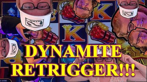 Slot Play - Dynamite Dash, All Aboard - DYNAMITE RETRIGGER!!!