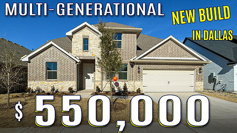 INSIDE A 2- STORY, MULTI-GENERATIONAL HOME IN THE DALLAS AREA -2 Story, 3700 SqFt, #NexGenHome