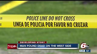 Police find man dead on the west side