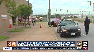 Police: 2 women shot, drove themselves to fire station for help