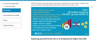 Busting Coronavirus myths