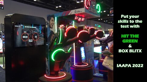 Punch & Kick It Out With Hit The Green & Box Blitx (IAAPA 2022)