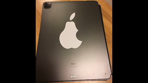 Set of Pear Phone Pad Tablet NO apple Logo Vinyl Sticker Decal Aufkleber Die Cut Car Laptop iCarly