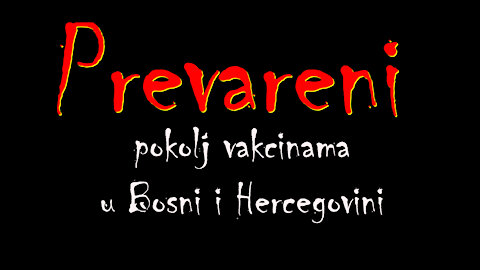 Prevareni-pokolj vakcinama u Bosni i Hercegovini