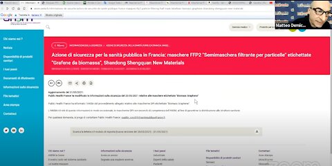 I NUMERI FARSA E LE FFP2 AL GRAFENE