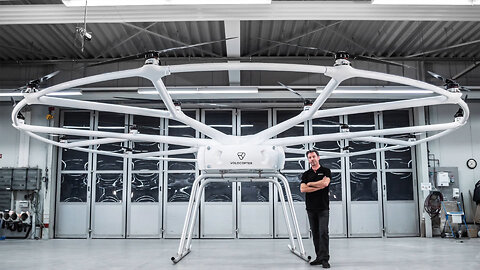 Company Unveils Heavy-lift VoloDrone
