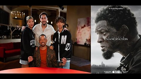 Will Smith Tells His Kids Emancipation Is NOT A Slave Movie, It's A Freedom Movie