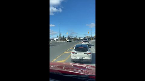 Wrong Way Driver In Brampton