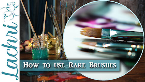 Rake Brush for painting fur - Review & Demo - Lachri