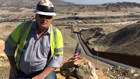 Foreman Mike on Cartels - We Build The Wall 4th Anniversary Border Wall