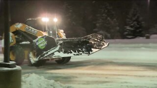 Residents deal with slippery roads in wake of Thursday's snowstorm