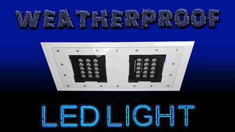 Weatherproof LED Light - 2x4 Lay-In Troffer - 40,500 Lumens - General Areas