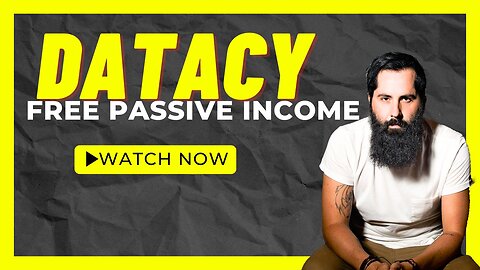 Datacy: Free Passive Income/Proof of Payment