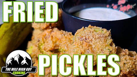 Delicious Fried Dill Pickles