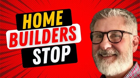 Home Builders Can't Get The Credit To Build New Homes (GETTING UGLY)