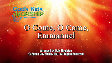 Kids Christmas - O Come O Come Emmanuel