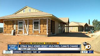 Straw homes help fight wildfires, climate change