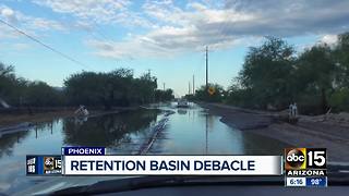 Roads still flooding after multi-million dollar basin built