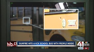 No injuries reported after school bus struck by gunfire near J.C. Harmon High School