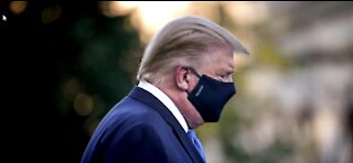 President Trump downplays his health, virus