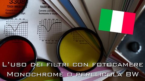 In Italiano: L'uso dei filtri con fotocamera Monochrome o pellicola bianconero