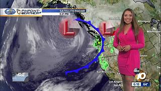 10News Pinpoint Weather with Meteorologist Angelica Campos