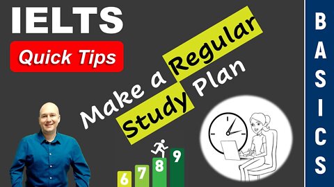 IELTS Tip Make a Regular Study Plan
