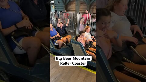Brie’s First Big Bear Mountain Roller Coaster Ride | Dollywood Theme Park