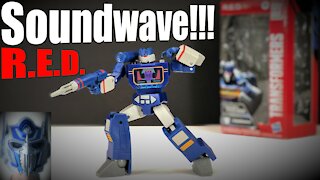 Transformers R.E.D. - Soundwave Review