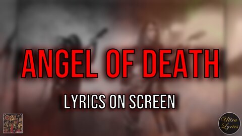 Slayer - Angel of Death (Lyrics on Screen Video 🎤🎶🎸🥁)