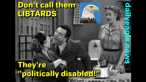 Don't call them LIBTARDS: They're "politically disabled"
