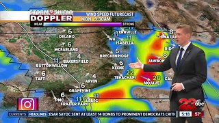 Monday morning forecast 10/29