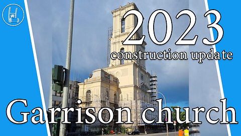 Garrison church Potsdam - construction update 🇩🇪 4K