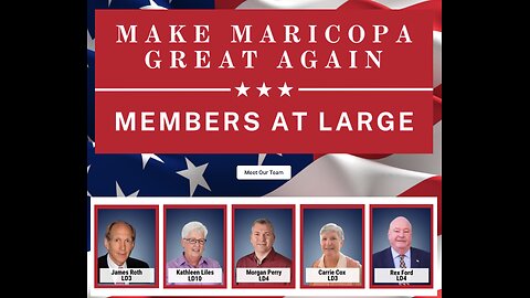 Vote for Rex Ford for Maricopa County Member at Large January 13th